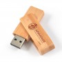Wired & Bluetooth Headphones - Bamboo USB Flash Drive