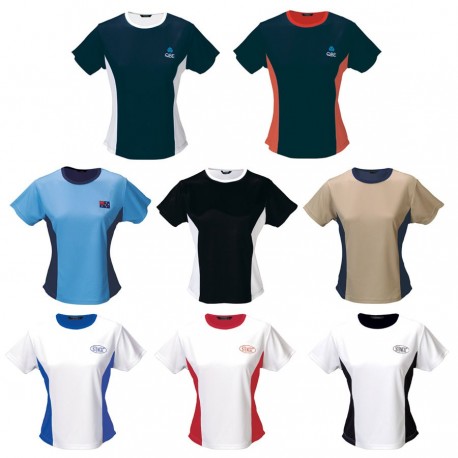 Ladies Promotional T Shirts - Ladies' Cool Dry T-Shirt S/S