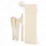 Homeware Products - Delish Eco Cutlery Set in Calico Pouch