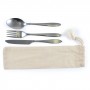 Banquet Cutlery Set in Calico Pouch