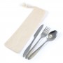 Banquet Cutlery Set in Calico Pouch