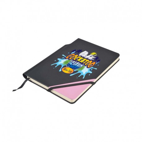 Promotional Journals & Noteboooks - Argos A5 Notebook with Pen Holder in Spine
