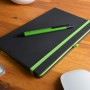 Promotional Journals & Noteboooks - Venture Supreme Notebook / Slalom Pen