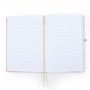 Promotional Journals & Noteboooks - Venture A5 Natural Notebook