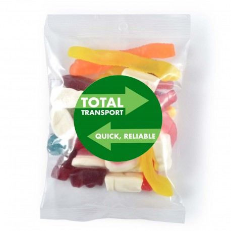 Promotional Jelly Beans - Assorted Jelly Party Mix in 180g Cello Bag