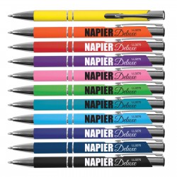Metal Promotional Pens - Napier Deluxe Pen Metal