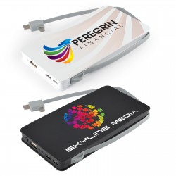 Custom Printed Lanyards - Sabre Wireless Power Bank