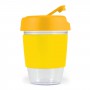 Reusable Coffee Cups - Kick Cup Crystal / Silicone Band 320ml