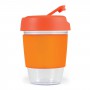 Reusable Coffee Cups - Kick Cup Crystal / Silicone Band 320ml