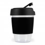Reusable Coffee Cups - Kick Cup Crystal / Silicone Band 320ml