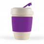 Reusable Coffee Cups - Kick Eco Coffee Cup / Silicone Band 320ml
