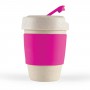Reusable Coffee Cups - Kick Eco Coffee Cup / Silicone Band 320ml