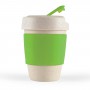 Reusable Coffee Cups - Kick Eco Coffee Cup / Silicone Band 320ml