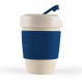 Reusable Coffee Cups - Kick Eco Coffee Cup / Silicone Band 320ml