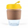 Reusable Coffee Cups - Glass - Vienna Coffee Cup / Cork Band 320ml