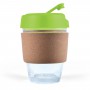 Reusable Coffee Cups - Glass - Vienna Coffee Cup / Cork Band 320ml