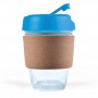 Reusable Coffee Cups - Glass - Vienna Coffee Cup / Cork Band 320ml