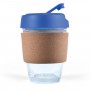 Reusable Coffee Cups - Glass - Vienna Coffee Cup / Cork Band 320ml