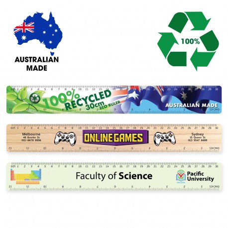 Rulers - Recycled Eco 30cm Ruler