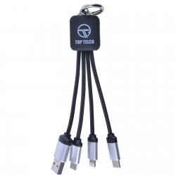 USB Hubs & Cables - Glimmer Square Glow Cable