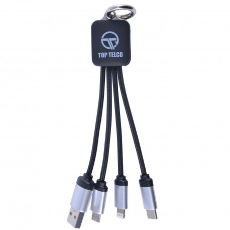 USB Hubs & Cables - Glimmer Square Glow Cable