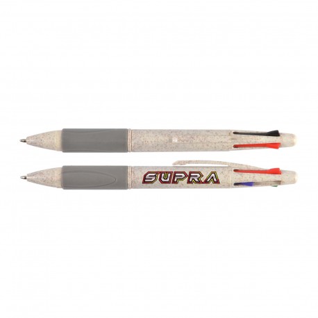 Bamboo & Wood Enviro Pens - Supra 4 Colour Pen