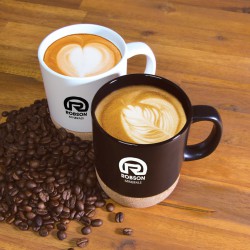 Coffee Mugs - Magnum Ceramic Mug / Cork Base 350ml