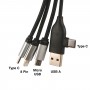 USB Hubs & Cables - Kinetic Square Glow Cable