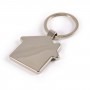 House Bamboo Zinc Keytag