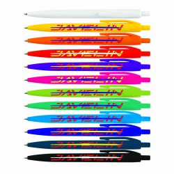 Plastic Promotional Pens - Javelin Pen Plastic