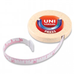 Printed Tape Measures - Tornado Wheat Fibre Tape Measure