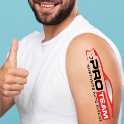 Printed Tattoos - 152 x 38mm Classic Temporary Tattoos