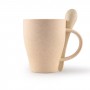 Reusable Coffee Cups - Avenue Wheat Fibre Cup and Spoon 330ml