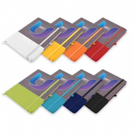 Promotional Journals & Noteboooks - Venture Bondi A5 Notebook