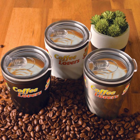Reusable Coffee Cups - Metal - Aztec Coffee Cup 300ml