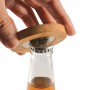 Bottle Openers - Discus Bamboo Bottle Opener Coaster