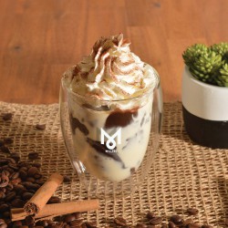 Reusable Coffee Cups - Glass - Sierra Double Wall Glass Cup 350ml