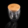 Reusable Coffee Cups - Glass - Sierra Double Wall Glass Cup 350ml