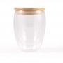 Reusable Coffee Cups - Glass - Sierra Double Wall Glass Cup 350ml