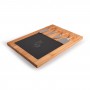 Cheese Sets - Mosaic Bamboo Slate Cheese Board