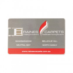 Credit Card Style USB Flash Drives - Acrylic Credit Card Flash Drive 4GB - 32GB