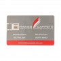 Credit Card Style USB Flash Drives - Acrylic Credit Card Flash Drive 4GB - 32GB