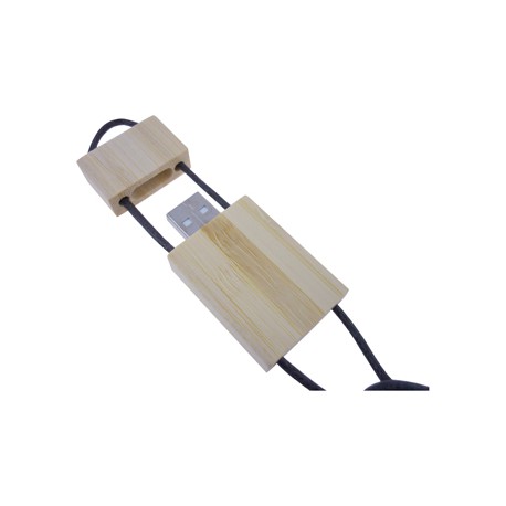 Wood & Bamboo Flash Drives - Bamboo Lanyard Flash Drive 4GB - 32GB