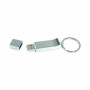 Wired & Bluetooth Headphones - Chrome Keyring Flash Drive 4GB - 32GB
