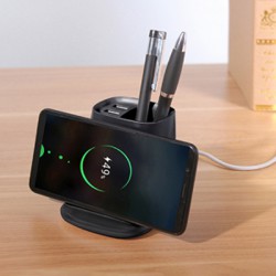 Phone & Tablet Chargers - Kingston Wireless Charging Desk Organsier