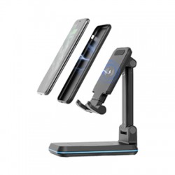 Phone & Tablet Chargers - Vulcan Foldable Dual Wireless Charge Stand