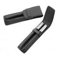 Corporate Pen Sets - Double Pen Leather Pouch