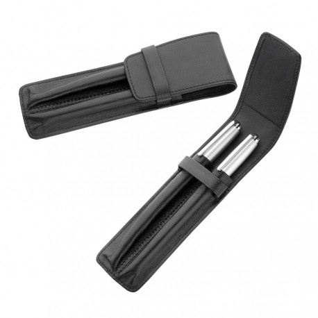 Corporate Pen Sets - Double Pen Leather Pouch