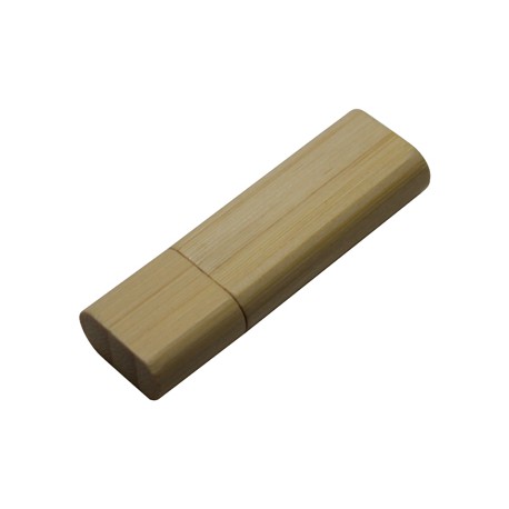 Wood & Bamboo Flash Drives - Eco Round Flash Drive 4GB - 32GB