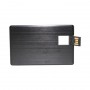 Credit Card Style USB Flash Drives - Alu Black Credit Card Drive 4GB - 32GB
